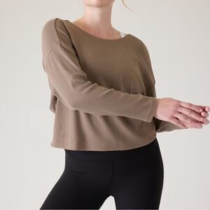 Athleta Presence Twist Sweatshirt‎